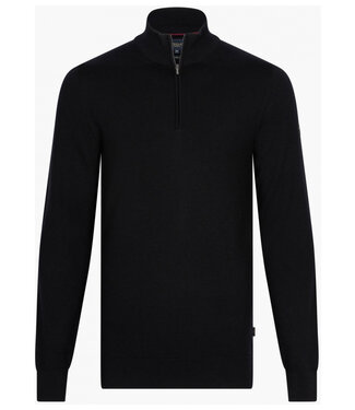 Cavallaro Limited Edition heren zwart zipper trui  met ritsje