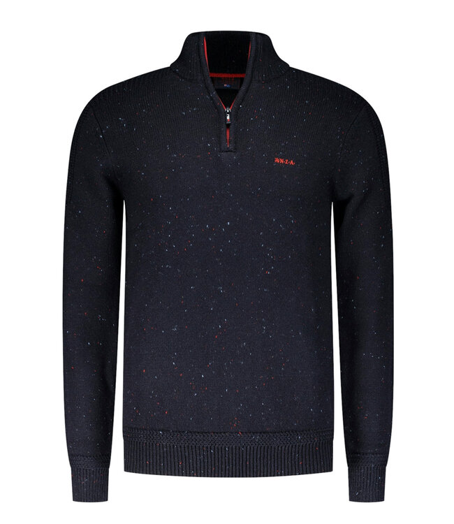 New Zealand Auckland Lincoln 24HN409 1668 heren zipper winter navy donkerblauw met ritsje