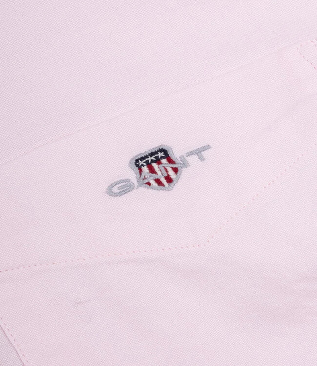 Gant 3000200 662 Gant heren overhemd lichtroze oxford uni