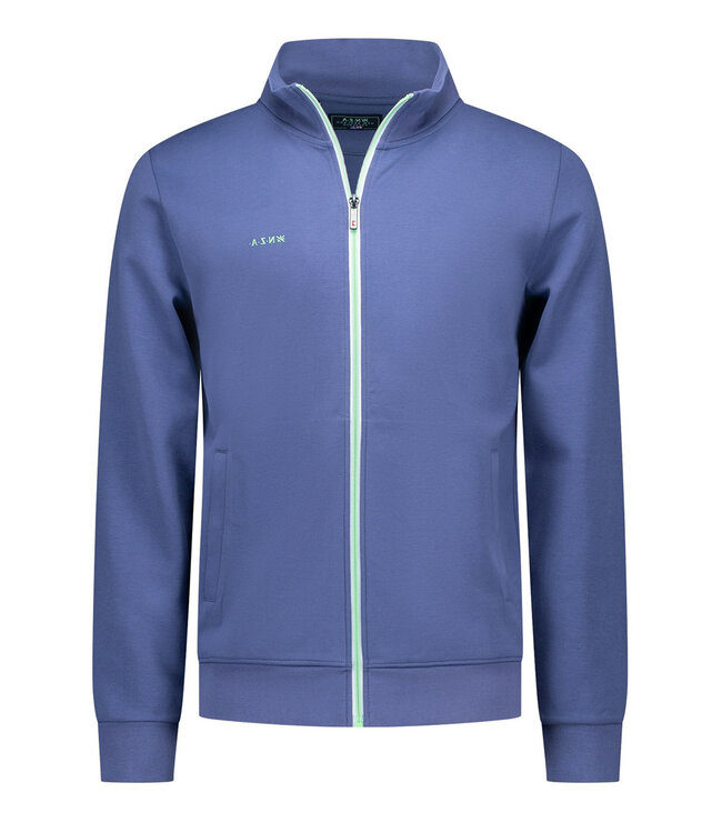 New Zealand Auckland 25BN300 1653 Owen Dusk Navy limited edition  heren vest blauw