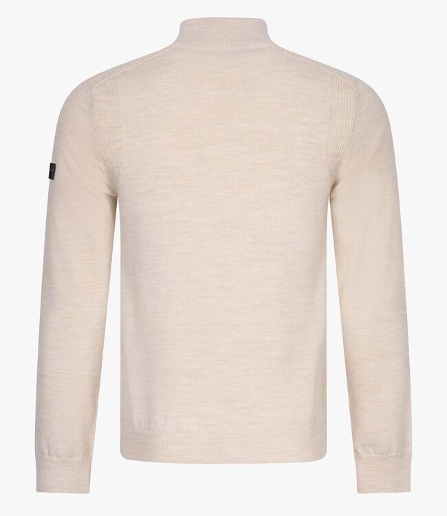 Cavallaro 118251008 Limited Edition Palio kleur kit heren zipper trui met ritsje