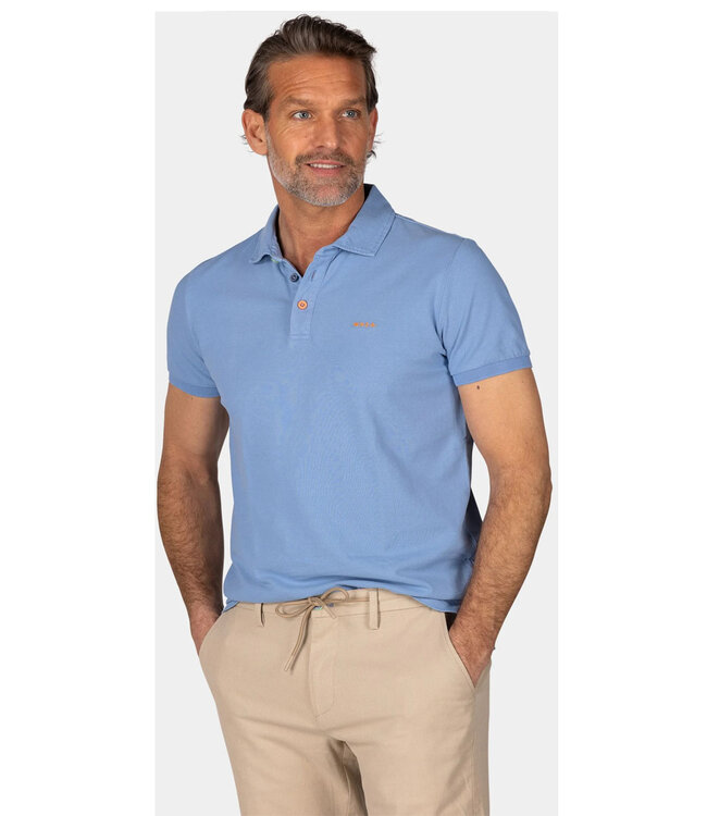 New Zealand Auckland Limited Edition Peter 25CN150 1679 polo pacific blue