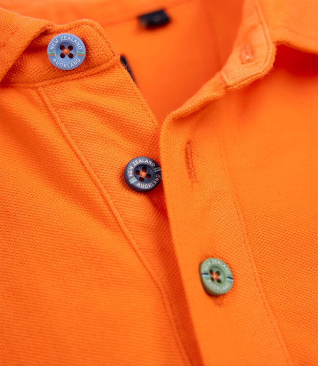 New Zealand Auckland Limited Edition Peter 25CN150 1317 polo soft tagarine oranje