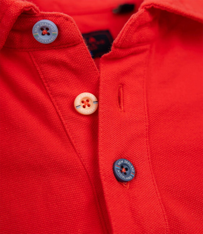 New Zealand Auckland Limited Edition Peter 25CN150 1510 polo red orange oranje rood