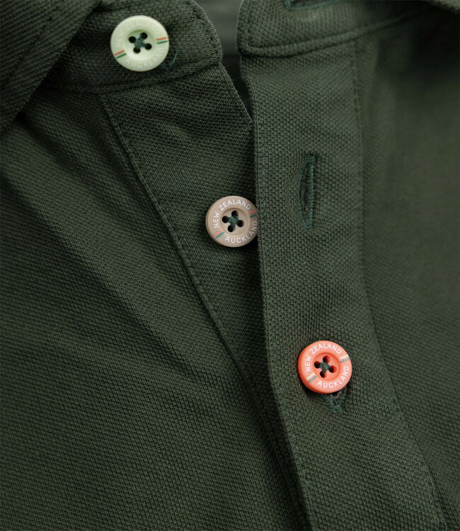 New Zealand Auckland Limited Edition Peter 25CN150 1762 polo donkergroen