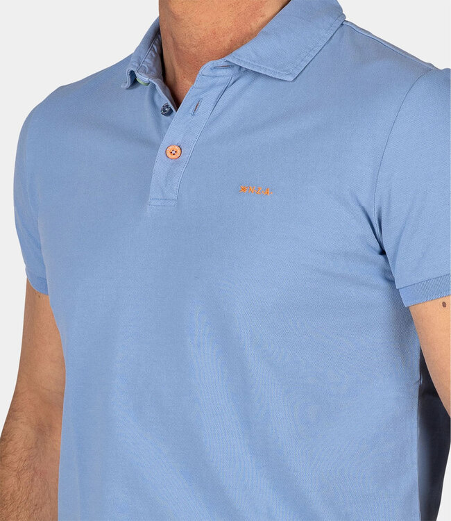 New Zealand Auckland Limited Edition Peter 25CN150 1679 polo pacific blue