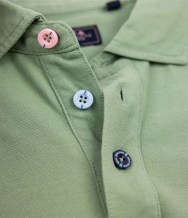 New Zealand Auckland Limited Edition Peter 25CN150 1742 polo classic army olijfgroen