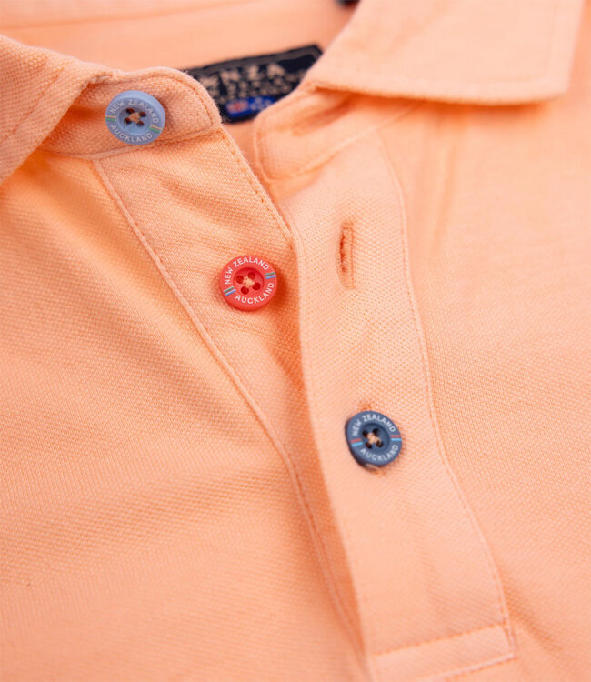 New Zealand Auckland Limited Edition Peter 25CN150 1316 polo apricot orange