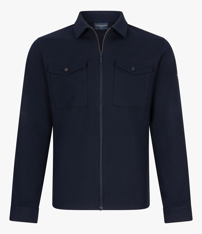 Cavallaro Zerino Overshirt dark blue Limited Edition