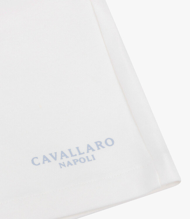 Cavallaro limited edition heren neapolis shorts off white