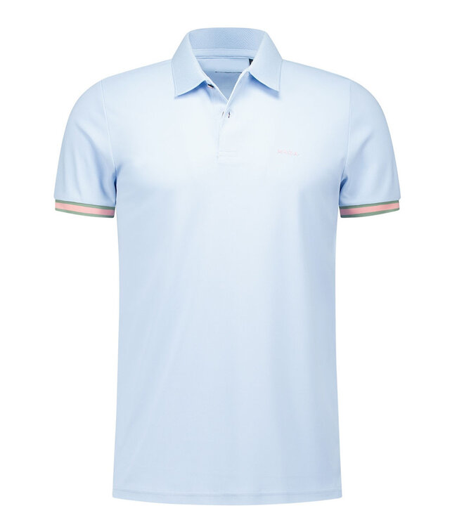 New Zealand Auckland Edwin 25CN101 1675 polo lichtblauw pastel blue