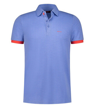 New Zealand Auckland Nigel azure Polo Short Sleeve
