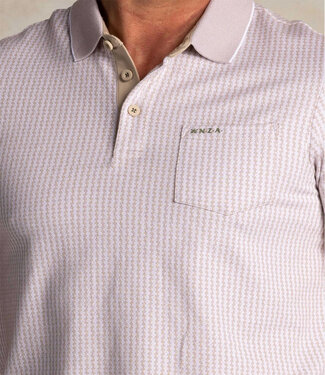 New Zealand Auckland Kyree 25DN102 1102 Biscuit polo bruin beige structuur