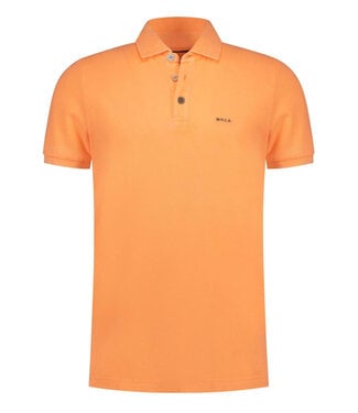 New Zealand Auckland Limited Edition Peter 25DN150 1312 polo electric orange Short Sleeve