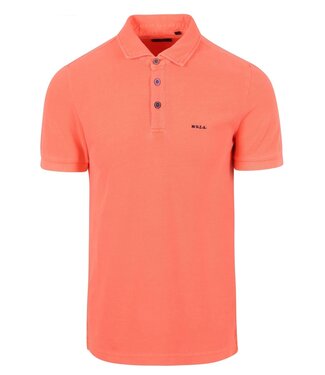 New Zealand Auckland Tukituki 24CN150 1401 polo oranje roze Short Sleeve