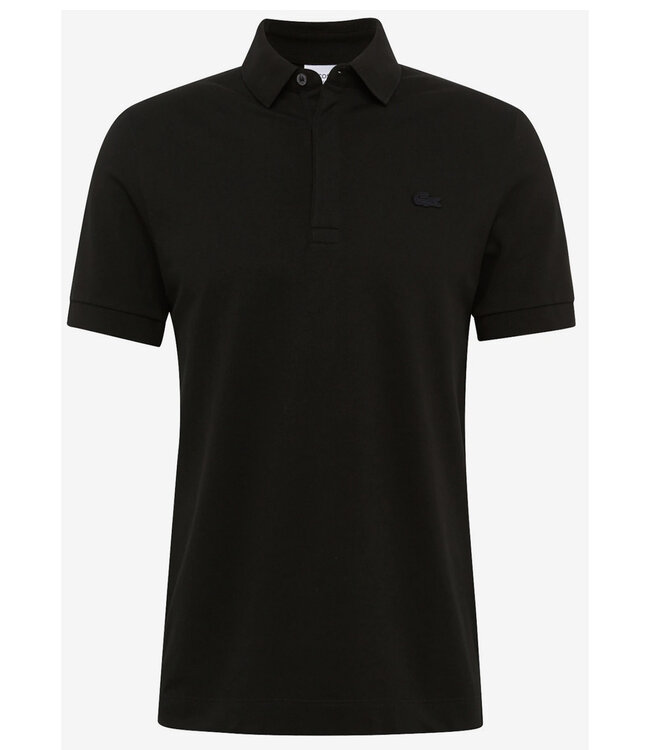 Lacoste PH5522 031 regular fit model Paris zwart polo zwart krokodil