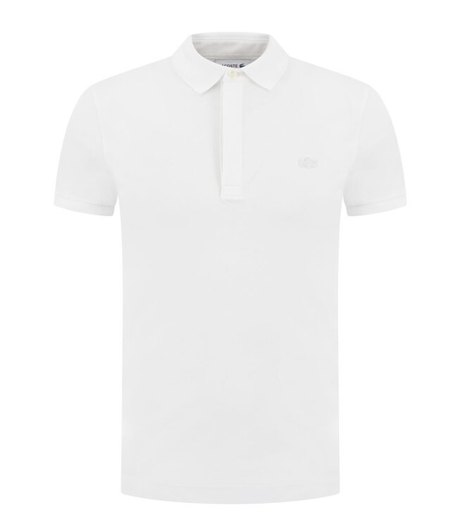 Lacoste PH5522 001 regular fit model Paris wit polo wit krokodil