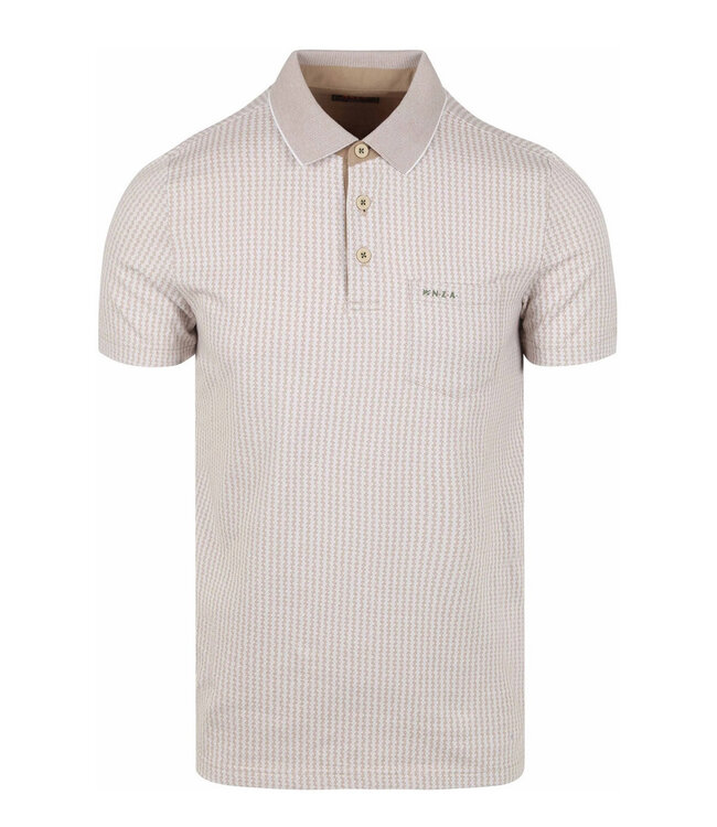 New Zealand Auckland Kyree 25DN102 1102 Biscuit polo bruin beige structuur