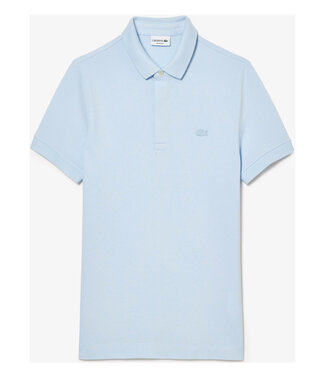 Lacoste Paris polo regular fit lichtblauw polo lichtblauw krokodil