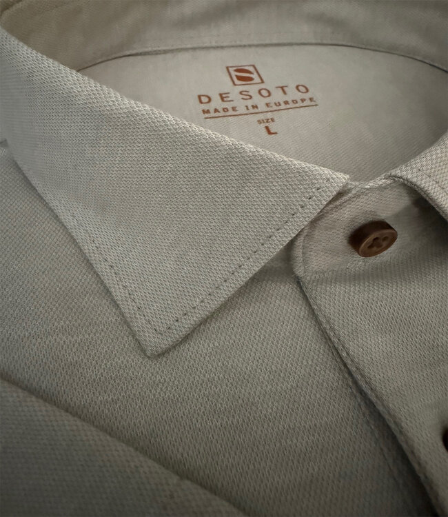 Desoto 97037-3 804 korte mouw polo beige