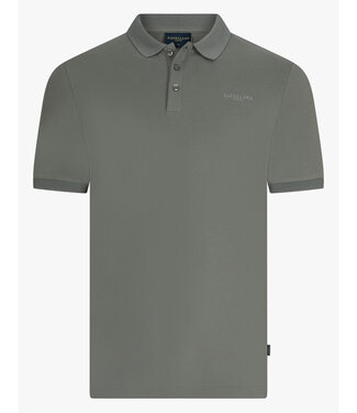 Cavallaro Limited Edition heren polo faded green katoen stretch