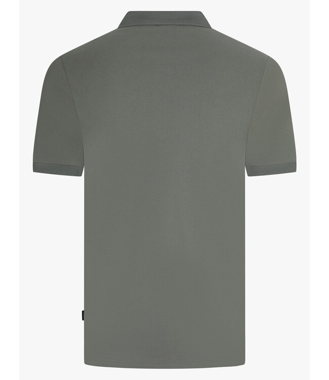 Cavallaro Loreto heren polo faded green katoen stretch