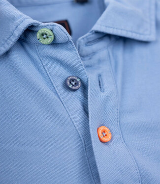 New Zealand Auckland NZA actie polo 25CN150 1679 pacific blue