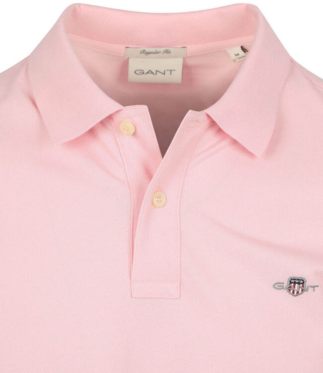 Gant 2210-637 roze california pink heren polo regular fit