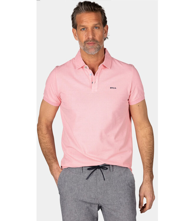 New Zealand Auckland NZA actie polo 25CN150 1410 pastel pink lichtroze
