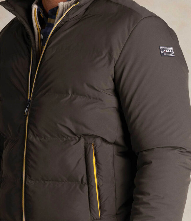 New Zealand Auckland 25HN811 jack bottle green olijfgroen kort model rits en zakken