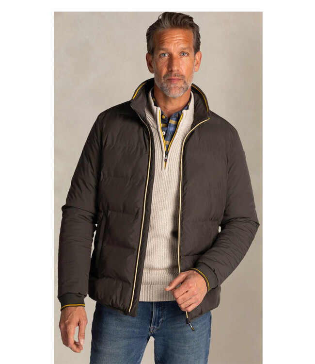 New Zealand Auckland 25HN811 jack bottle green olijfgroen kort model rits en zakken