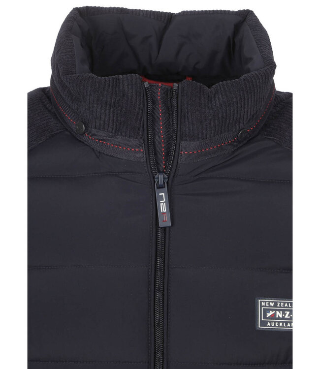 New Zealand Auckland 25HN801 2601 jack icon navy donkerblauw kort model rits en zakken