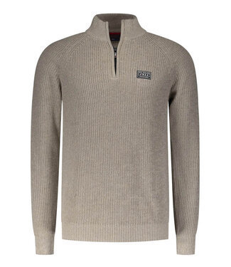 New Zealand Auckland Drake 24HN472 1116 Shimmering Sand heren zipper