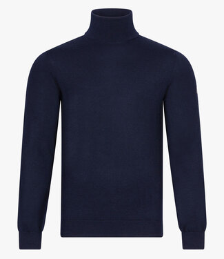 Cavallaro heren coltrui donkerblauw slim fit merino wol