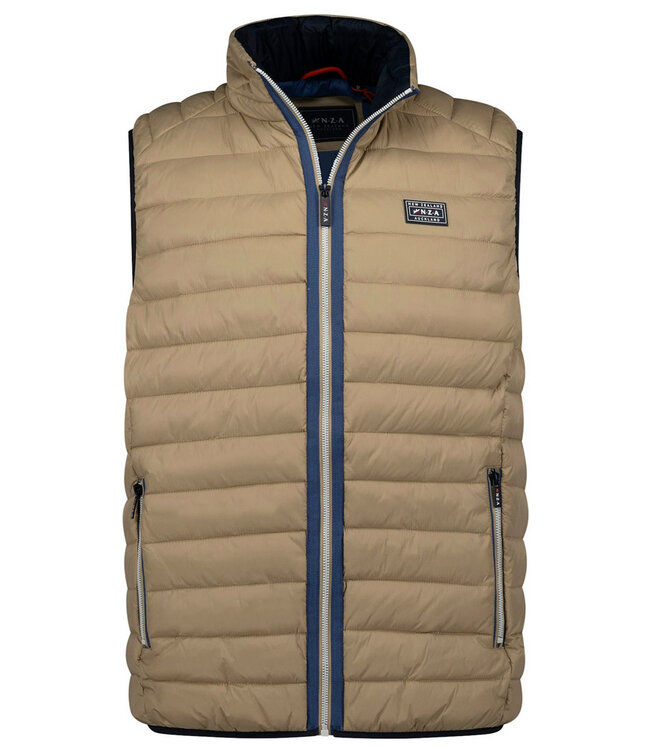 New Zealand Auckland 26AN820 1151 jacket heren bodywarmer beige bruin dune