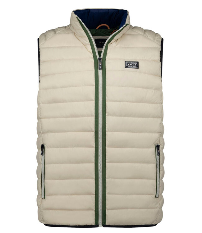 New Zealand Auckland 26AN820 1107 jacket heren bodywarmer ecru beige light cream