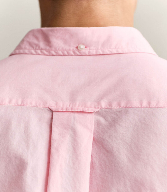 Gant 3000100-666 heren overhemd roze poplin 1knoops button down