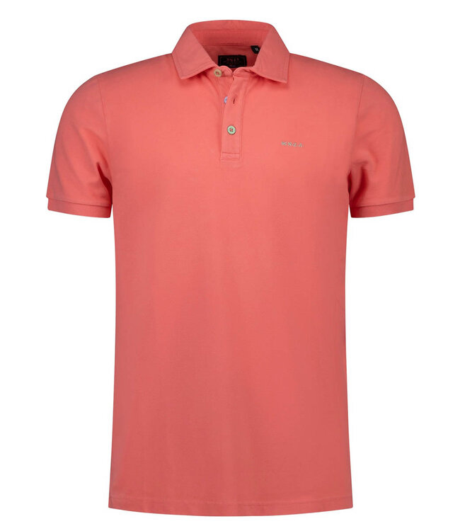 New Zealand Auckland 26CN150 1403 polo mystic pink roze met gekleurde knopen