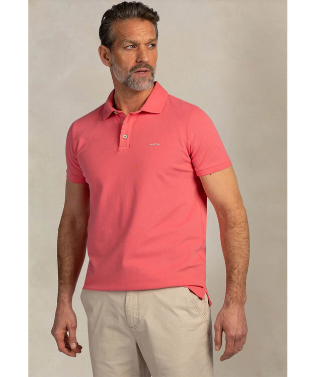 New Zealand Auckland 26CN150 1403 polo mystic pink roze met gekleurde knopen