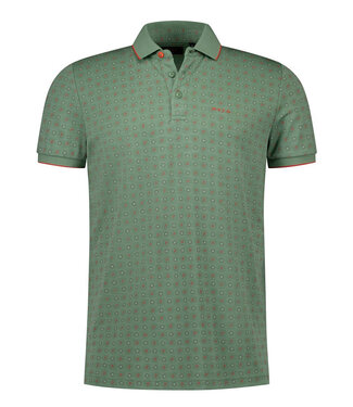 New Zealand Auckland polo mist green groen grafische print