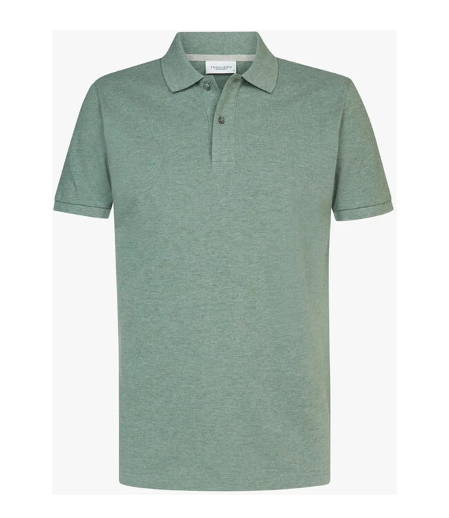 Profuomo PPXD10019K heren polo korte mouw groen 100% katoen
