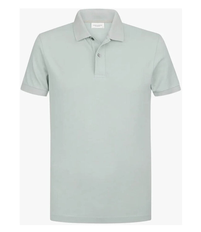 Profuomo PPXD10019J heren polo mintgroen mint 100% pique katoen
