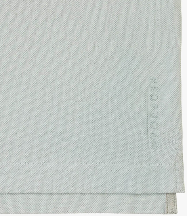 Profuomo PPXD10019J heren polo mintgroen mint 100% pique katoen