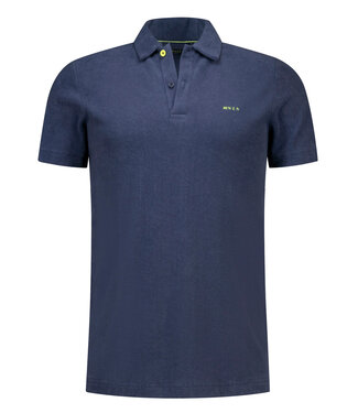 New Zealand Auckland 26DN109 2606 badstof polo brilliant navy donkerblauw