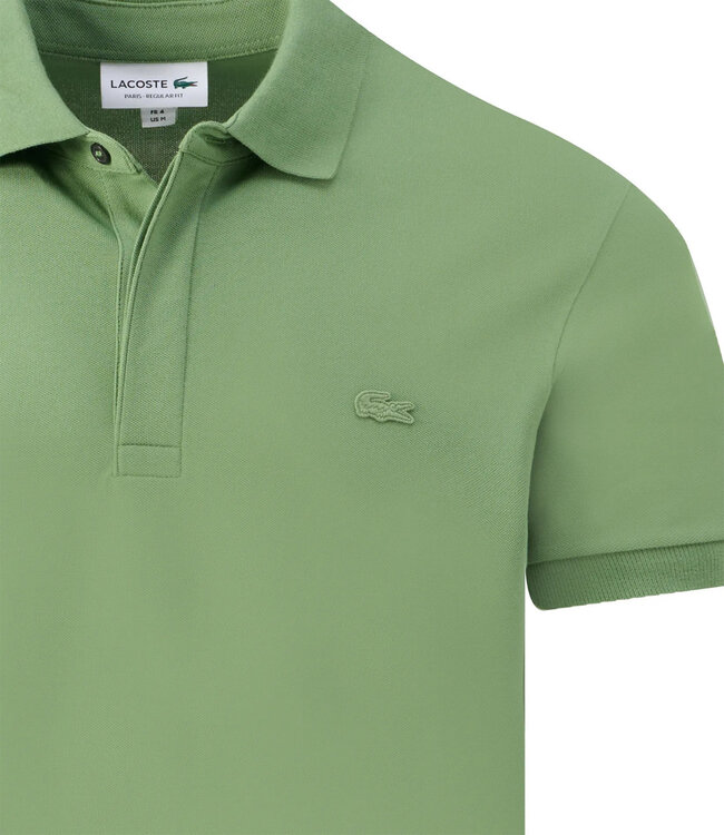 Lacoste PH5522 02M LAMB'S LETTUCE regular fit model Paris groen polo groene krokodil