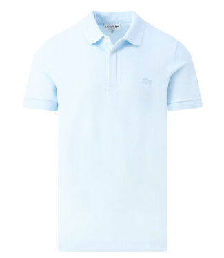 Lacoste Paris polo regular fit lichtblauw polo lichtblauw krokodil