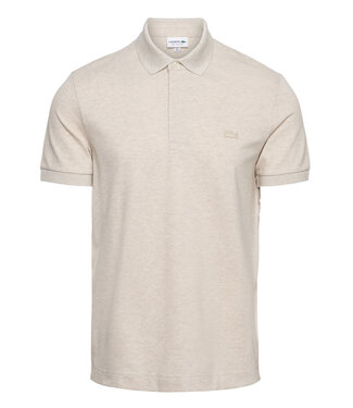 Lacoste Paris polo regular fit beige melange