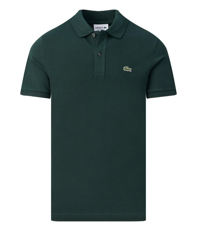 Lacoste PH4012-61 AFK Linnee slim fit donkergroen polo groene krokodil
