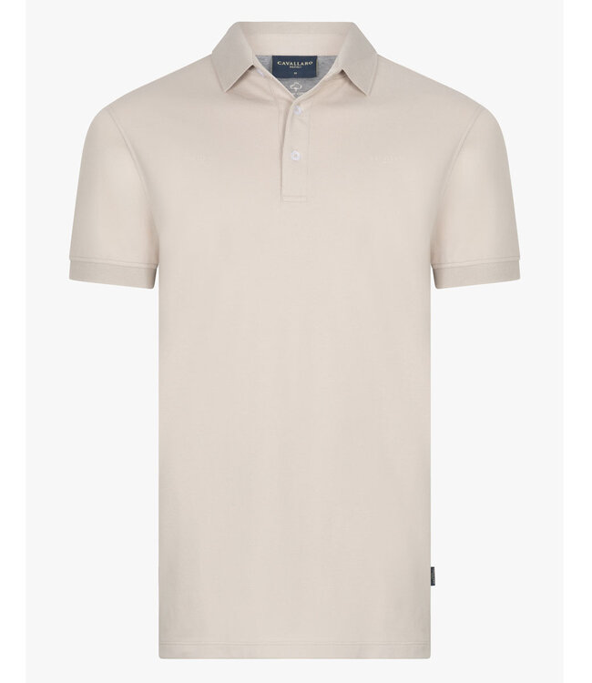 Cavallaro 116261003 heren polo bavegio dark kit katoen stretch