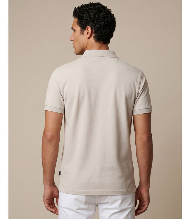 Cavallaro 116261003 heren polo bavegio dark kit katoen stretch